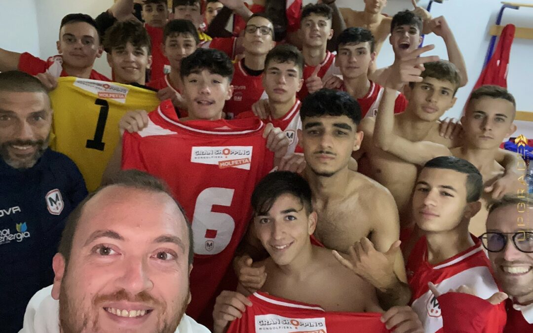 MOLFETTA CALCIO UNDER 17: VITTORIA TRA LE MURA AMICHE