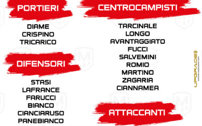 MOLFETTA CALCIO – USD LAVELLO: I CONVOCATI