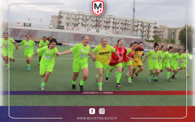 MOLFETTA CALCIO FEMMINILE: NUOVA VITTORIA IN COPPA ITALIA CONTRO LA PROMOSPORT