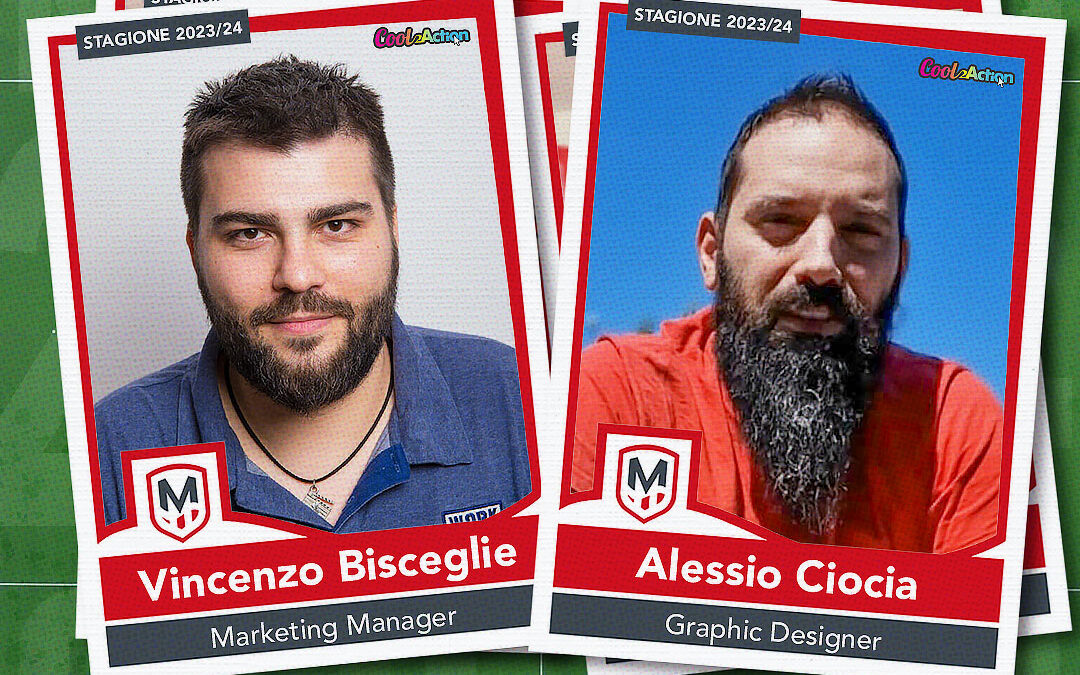 Vincenzo Bisceglie e Alessio Ciocia: Marketing Manager e Graphic Designer