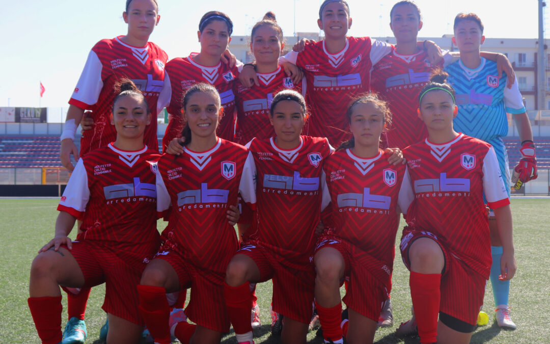 MOLFETTA CALCIO FEMMINILE vs E. COSCARELLO CASTROLIBERO: LA CRONACA