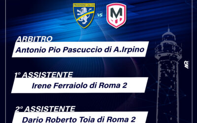 Designazione arbitrale Frosinone vs Molfetta Calcio Femminile
