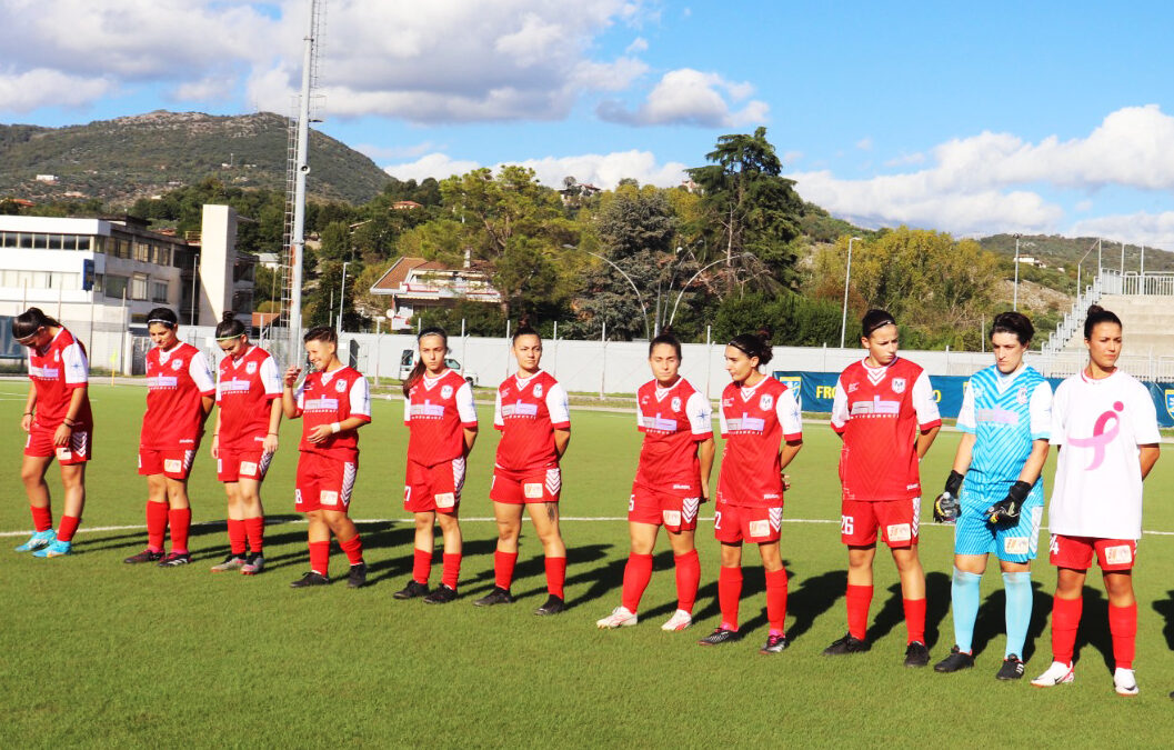 La Molfetta Calcio Femminile battuta dal Frosinone 5-1: ancora zero i punti fatti lontani dal Paolo Poli