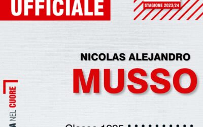 Ufficiale: Nicolas Alejandro Musso nuovo centravanti della Molfetta Calcio