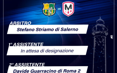 Designazione arbitrale Grifone Gialloverde vs Molfetta Calcio Femminile