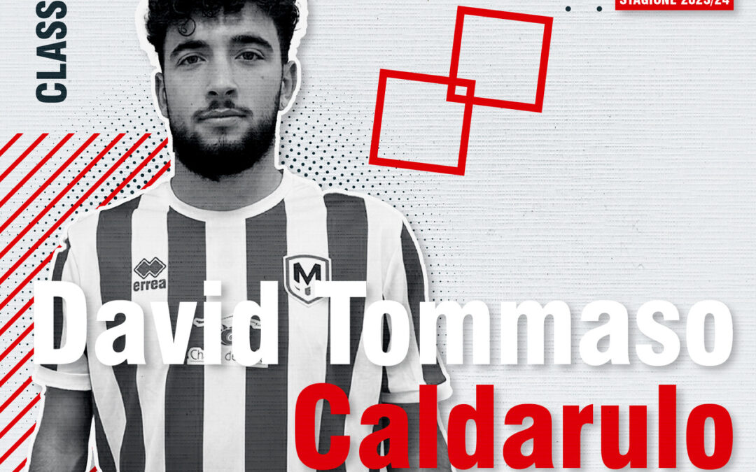 La Molfetta Calcio acquisisce David Tommaso Caldarulo: nuova giovane promessa in biancorosso.
