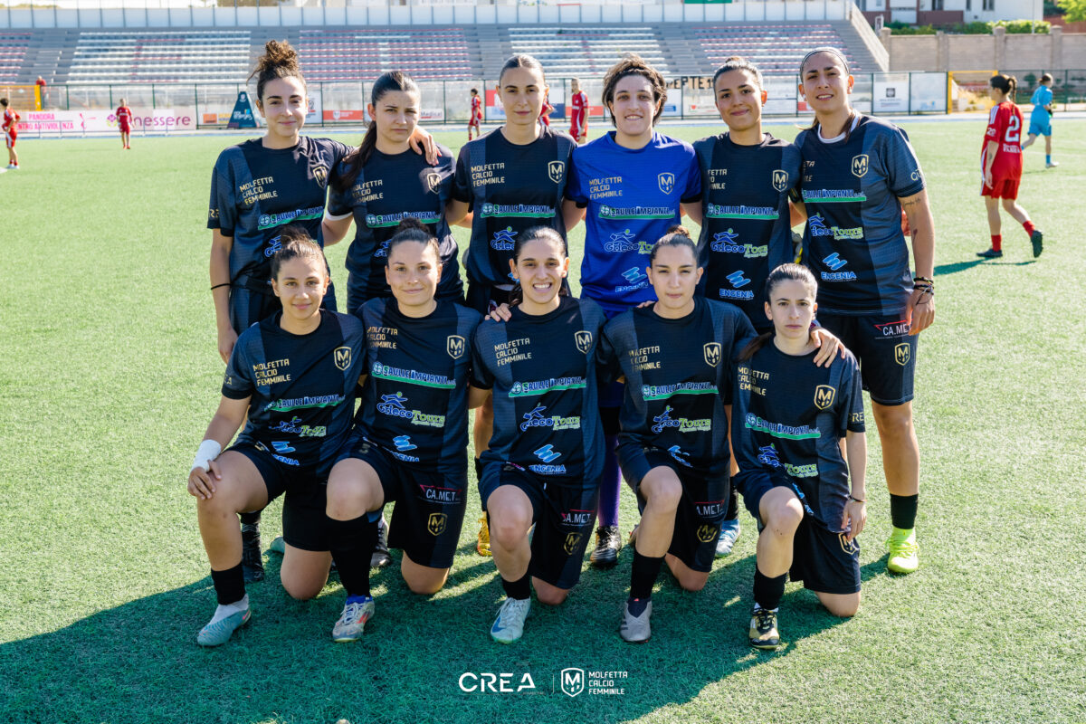 Una stagione da ricordare: il grazie della Molfetta Calcio Femminile crea di marco racanelli