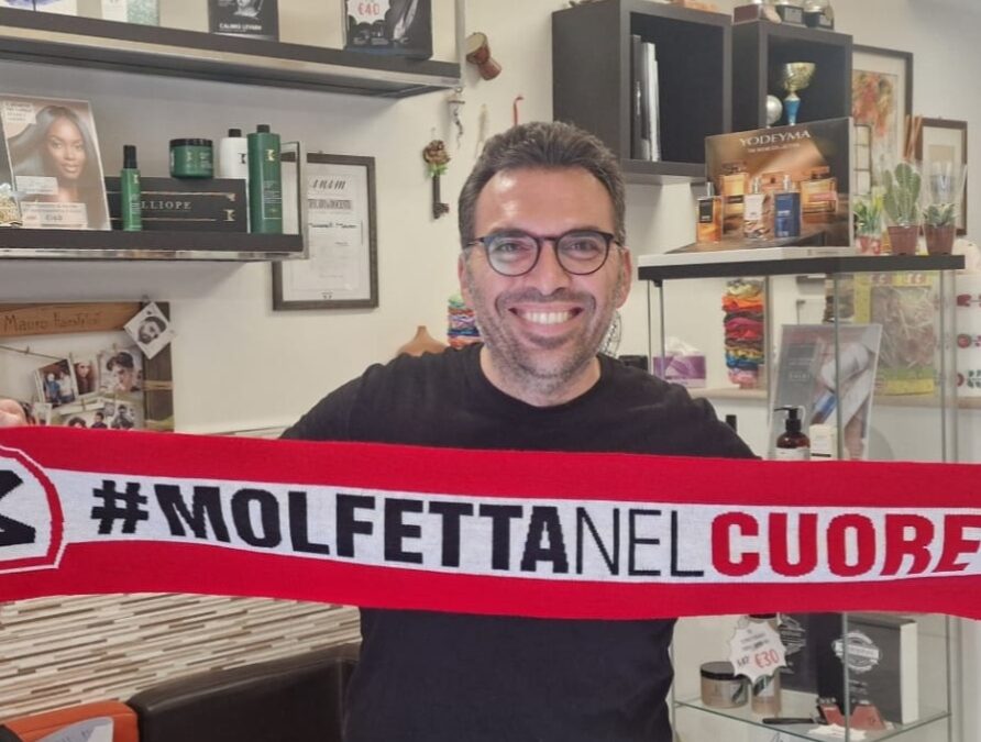 💇‍♂️ Mauro Hairstylist al fianco della Molfetta Calcio!